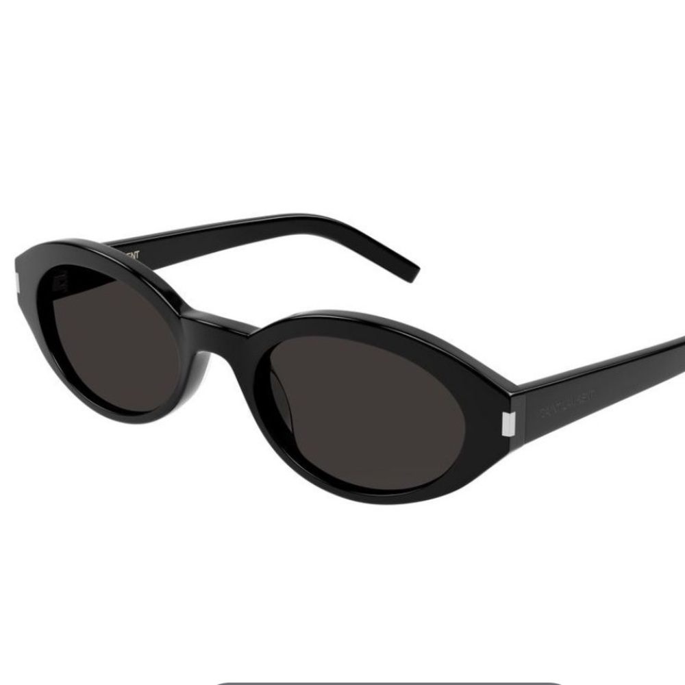 Yves saint laurent black sl567 cat eye sunglasses